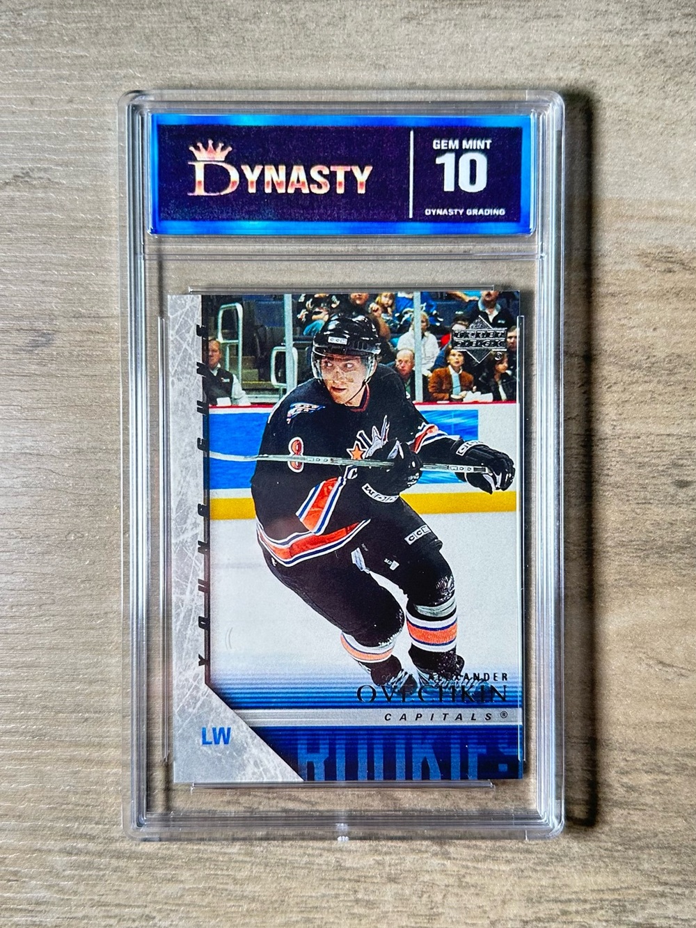 Alexander Ovechkin Rookie Gem Mint 10 2005 Upper Deck Young Guns Novelty Card